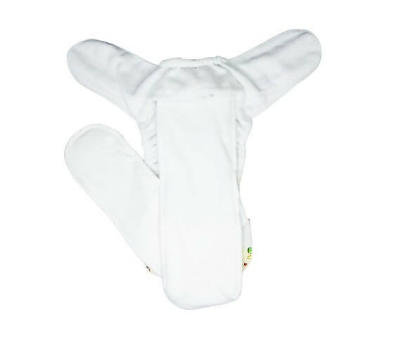 Kindermum Nano Aio Cloth Diaper With 2 Organic Cotton Inserts- Baby Doodle For Kids - Distacart