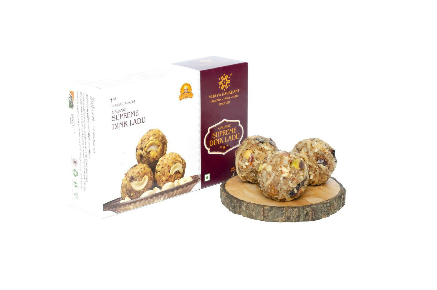 Vijaya Karadant Dink Laddu (Dryfruits Laddu) - Distacart