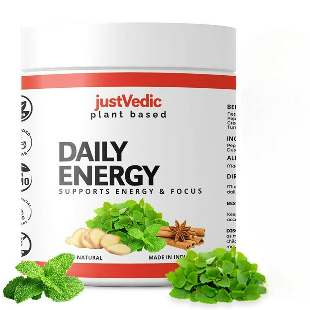 Justvedic Daily Energy Drink Mix - Distacart