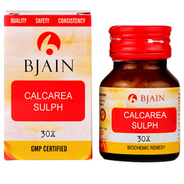 Bjain Homeopathy Calcarea Sulphurica Biochemic Tablet 30X