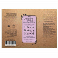 Thumbnail for Ancient Living Hibiscus Bhringraj Hair Oil uses