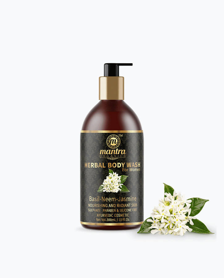 Mantra Organics Herbal Body Wash For Women