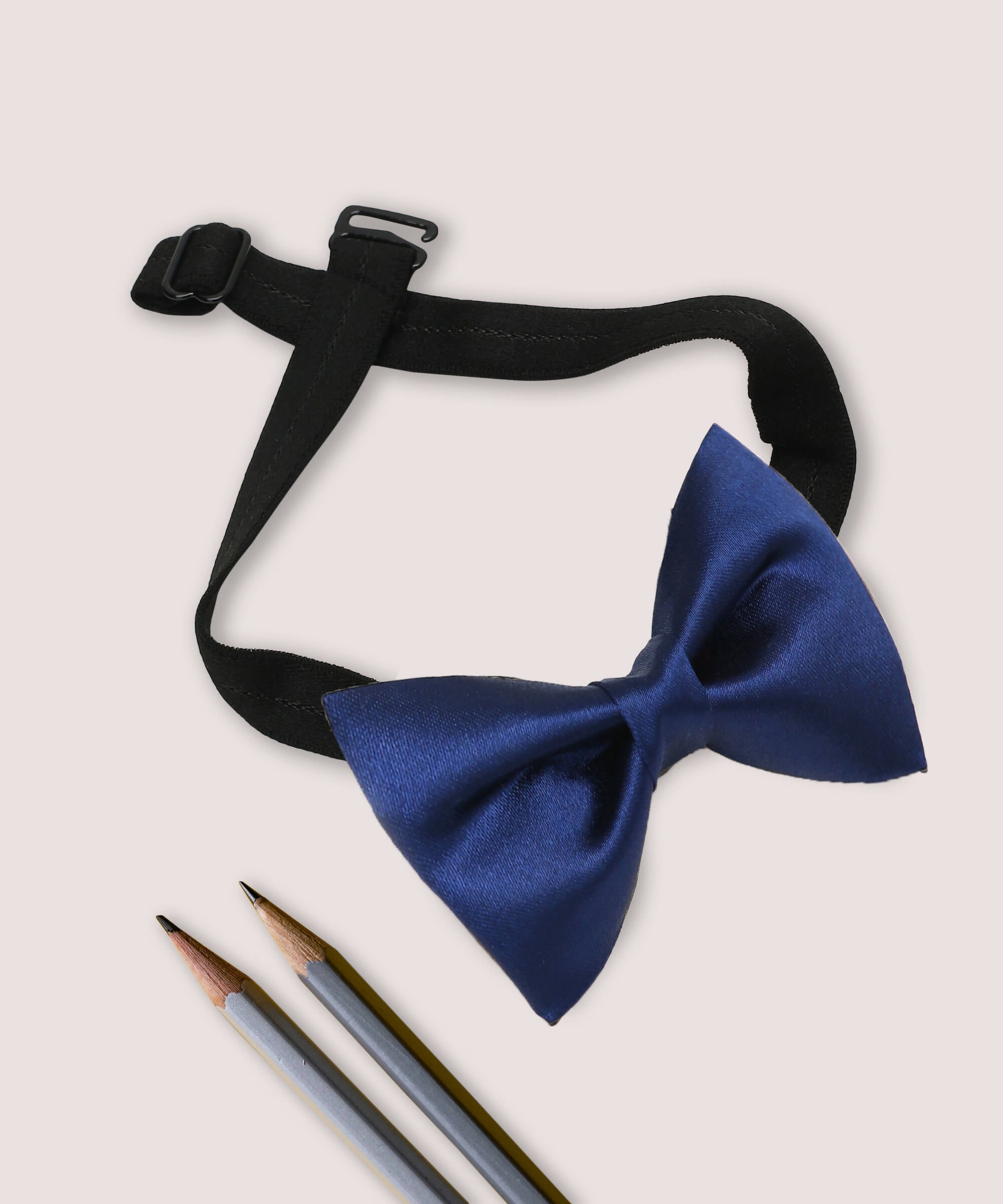 Manet Boys Solid Single Layer Bow - Blue - Distacart