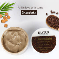 Thumbnail for Inatur Chocolate & Raw Sugar Face Mask