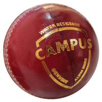 Thumbnail for SG Campus Four Piece Leather Cricket Ball - Red - Distacart