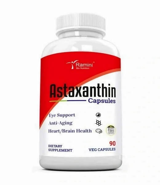Ramini Bio Nutrition Astaxanthin 4mg Veg Capsules - Distacart