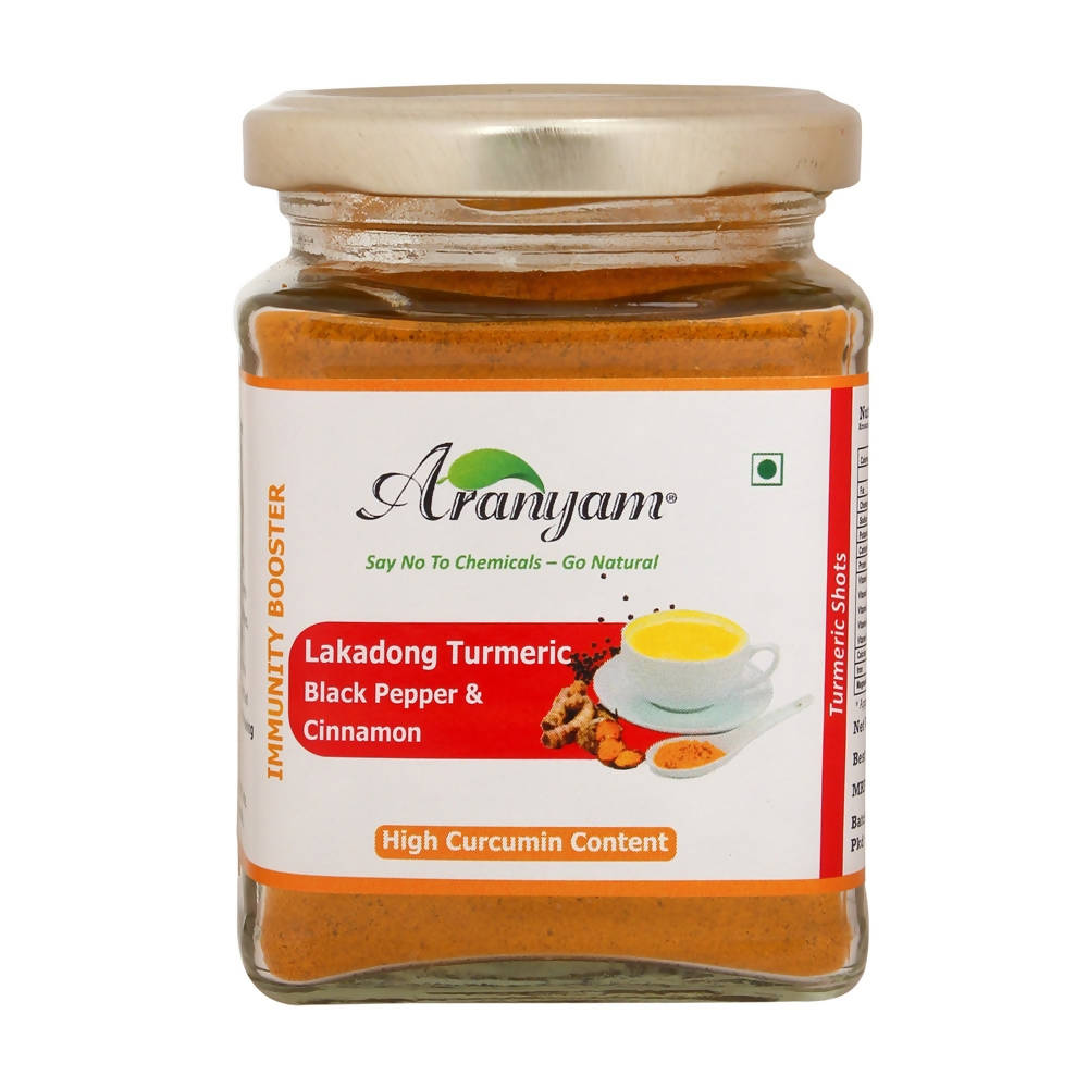 Aranyam Lakadong Turmeric Black Pepper & Cinnamon - Distacart
