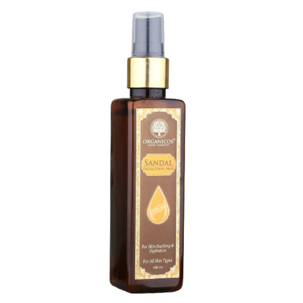 Organicos Sandal Facial Tonic Mist - Distacart