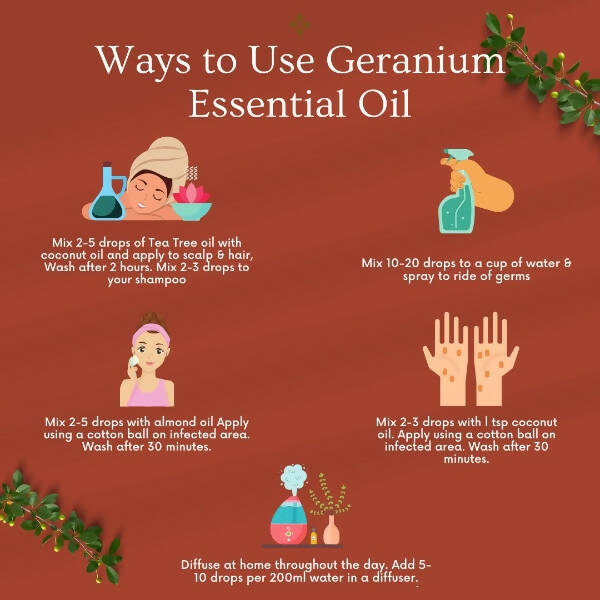 Organicos Geranium Essential Oil - Distacart