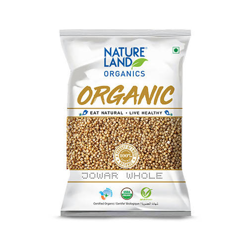 Nature Land Organics Jowar Whole - Distacart