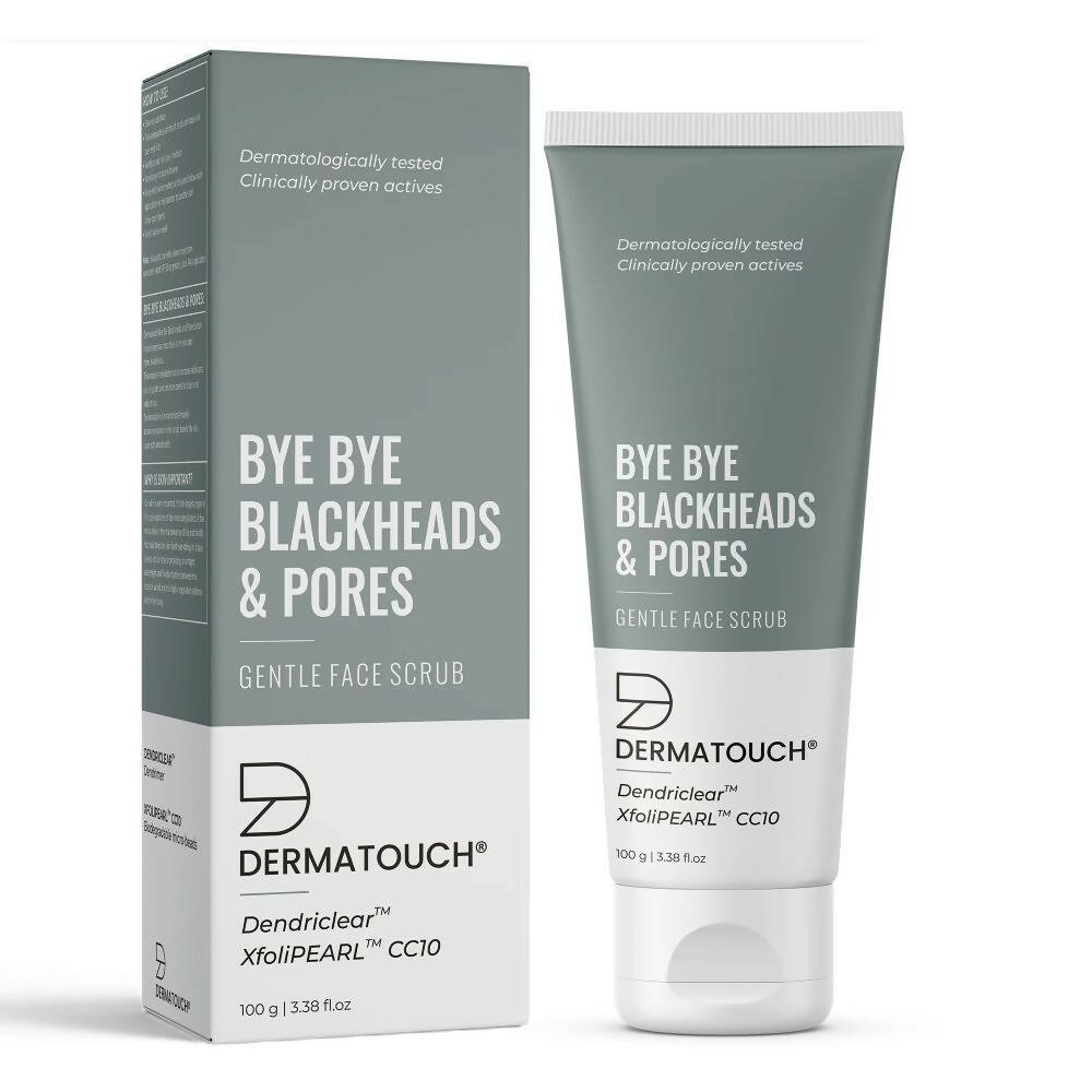 Dermatouch Bye Bye Blackheads & Pores Gentle Face Scrub - Distacart