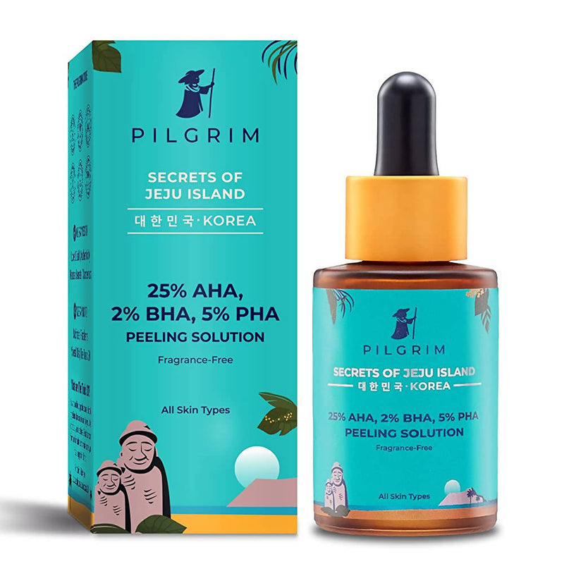 Pilgrim 25% AHA + 2% BHA + 5% PHA Peeling Solution for Face Pigmentation