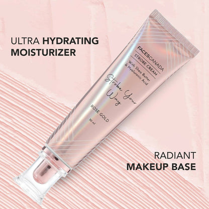 Faces Canada Strobe Cream - Rose Gold - Distacart
