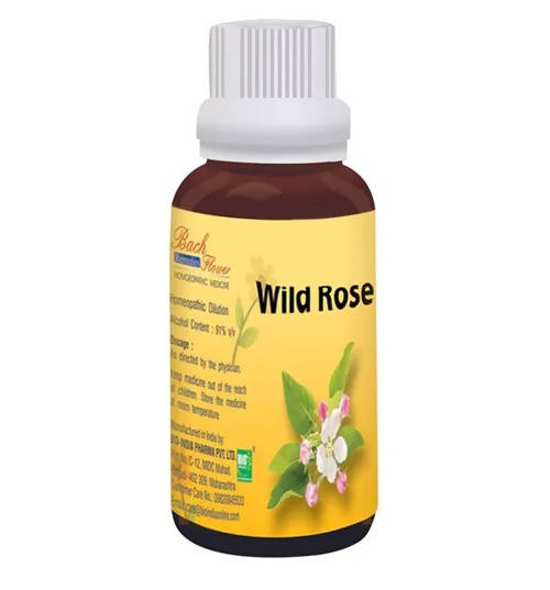 Bio India Homeopathy Bach Flower Wild Rose Dilution