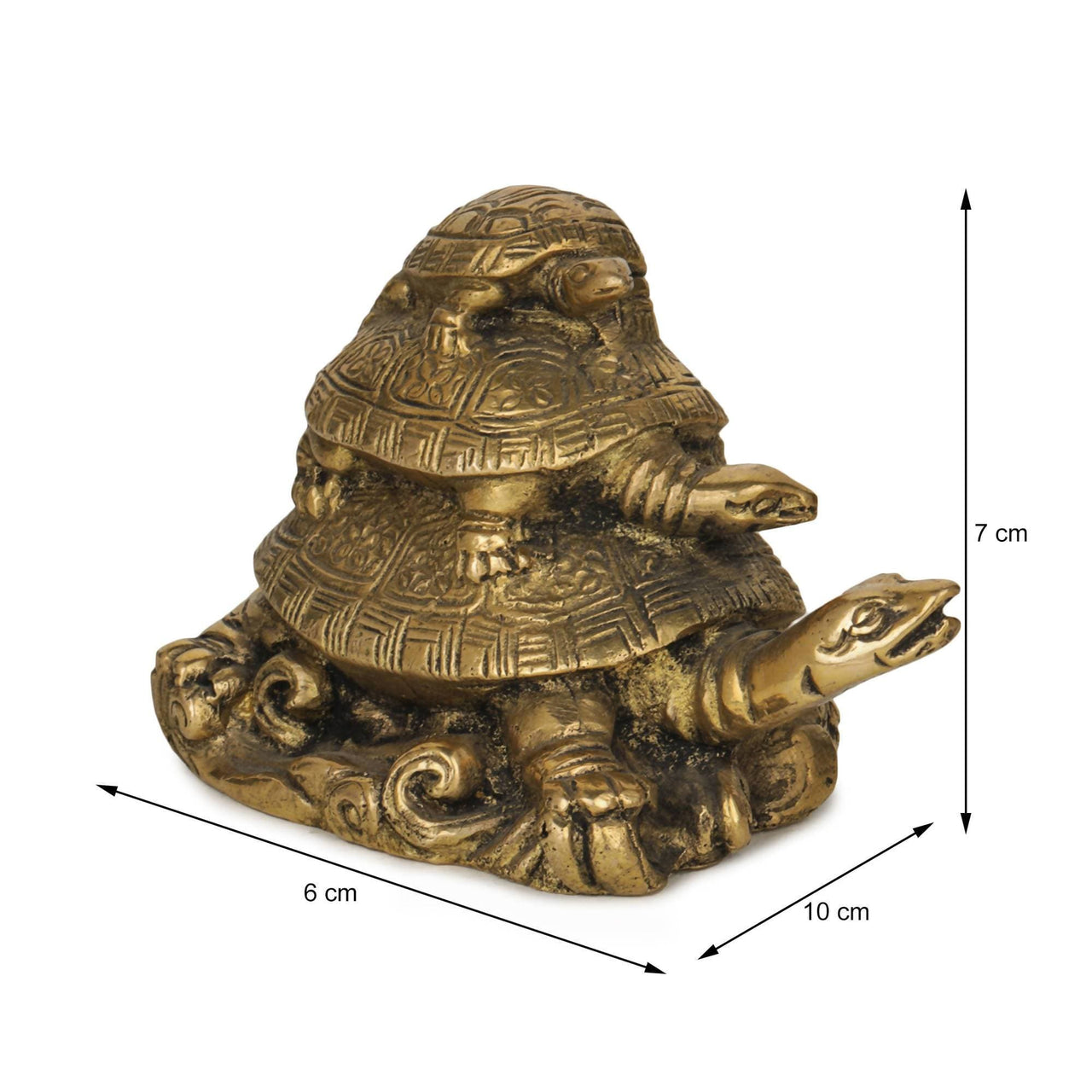 Devlok Ashtdhatu Turtle Idol - Distacart