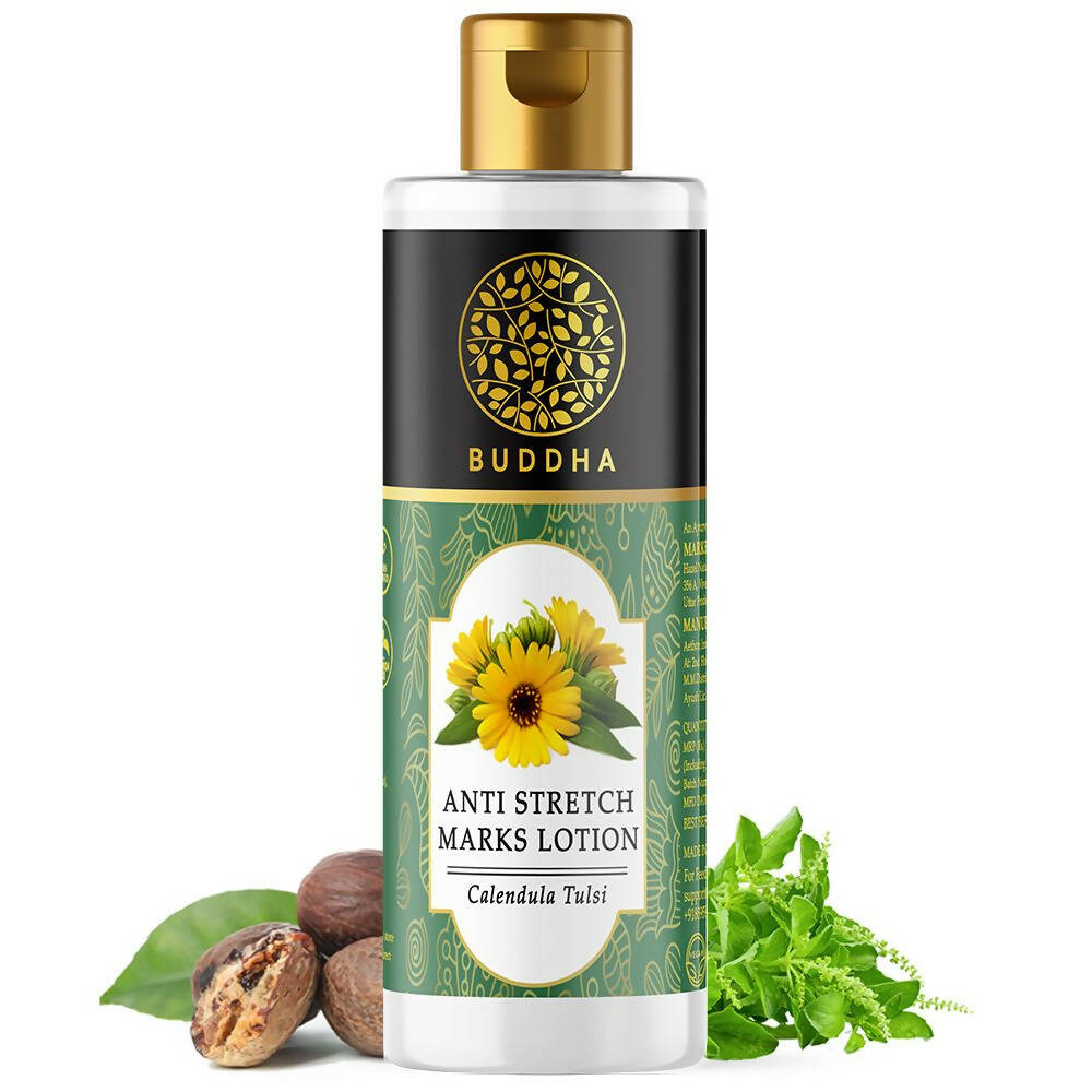 Buddha Natural Anti-Stretch Marks Body Lotion - The Visible Signs Of Stretch Marks - Distacart