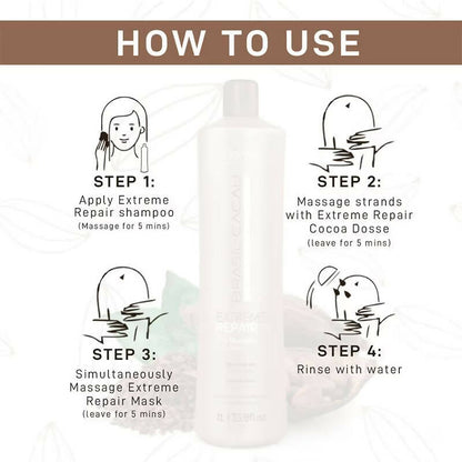 Cadiveu Brasil Cacau Extreme Repair Shampoo - Distacart