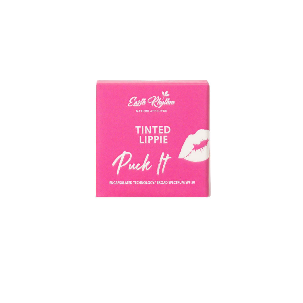 Earth Rhythm Tinted Lippie Puck It - Pretty Pout - Distacart