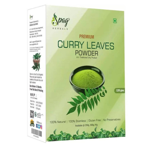 Spag Herbals Premium Curry Leaves Powder - Distacart