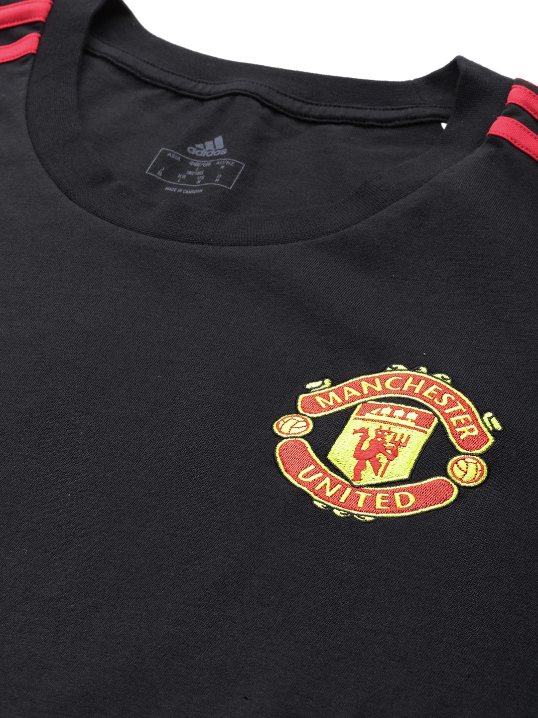 Adidas Men Manchester United FC DNA Pure Cotton Football T-shirt - Distacart