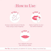 Thumbnail for PureSense Strawberry Slush Lip Plumping Mask - Distacart