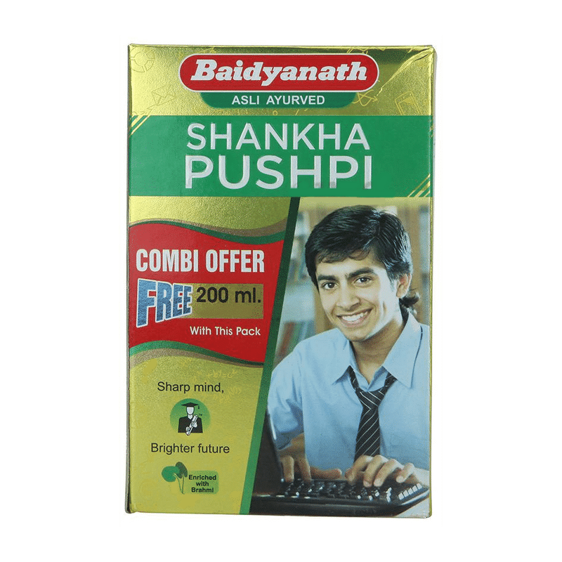 Baidyanath Shankhapushpi Sharbat - 450 ml - Distacart