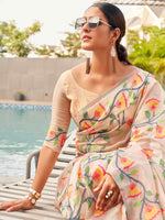 Thumbnail for Tikhi Imli Floral Organza Ready to wear Saree - Distacart