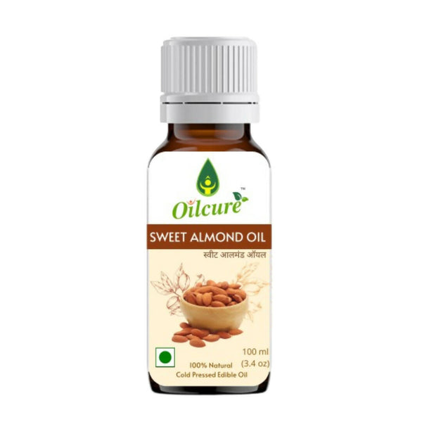 Oilcure Sweet Almond Oil Cold Pressed - Distacart