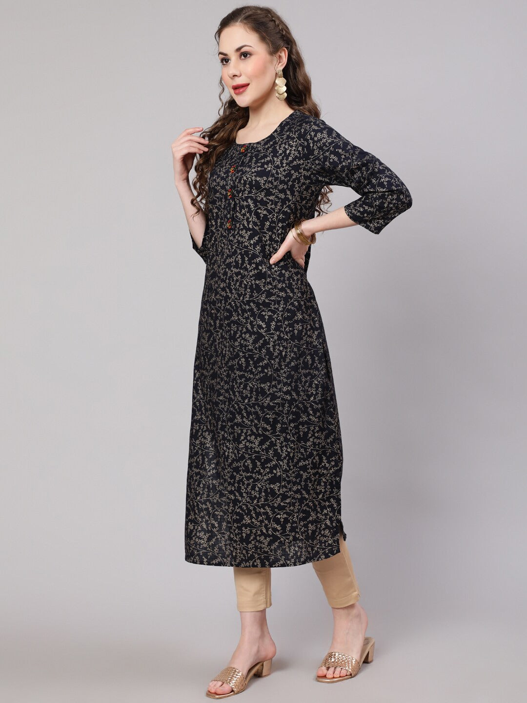 Kalini Women Floral Printed Kurta - Distacart