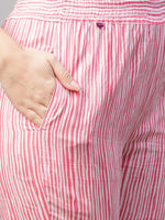 Thumbnail for Kalini Straight Floral Printed Kurta with Trousers - Distacart