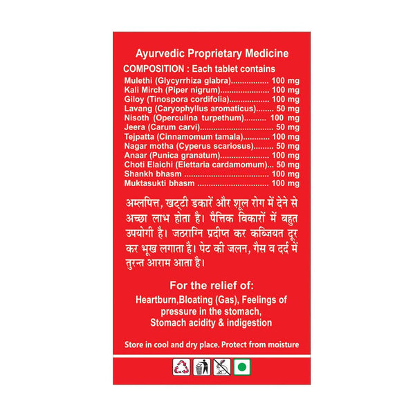 Basic Ayurveda Oxy Meal Tablets Ingredients