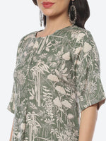 Thumbnail for Biba Women Floral Printed Kurta with Trousers - Distacart