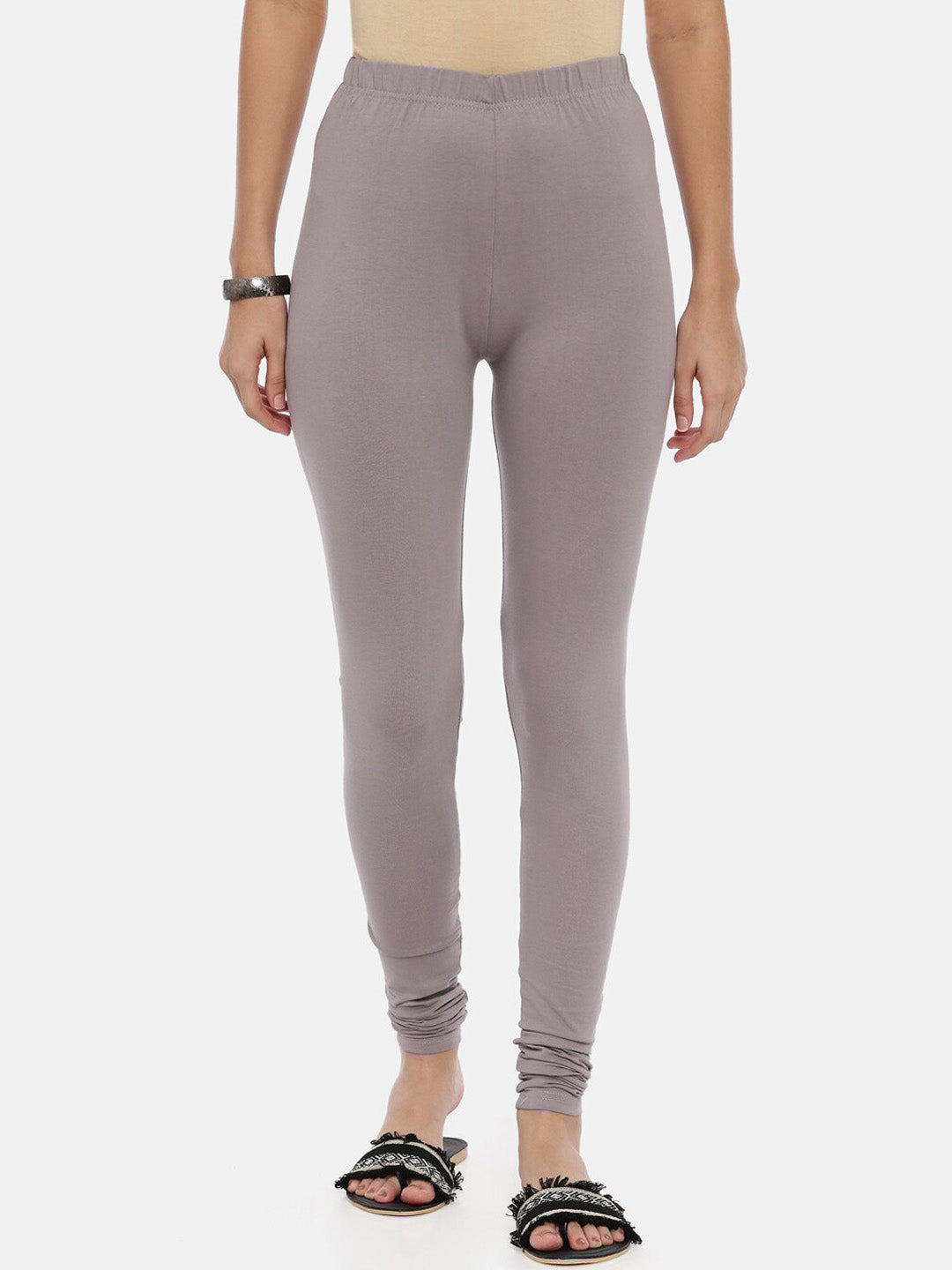 Souchii Churidar-Length Comfort-Fit Leggings - Distacart