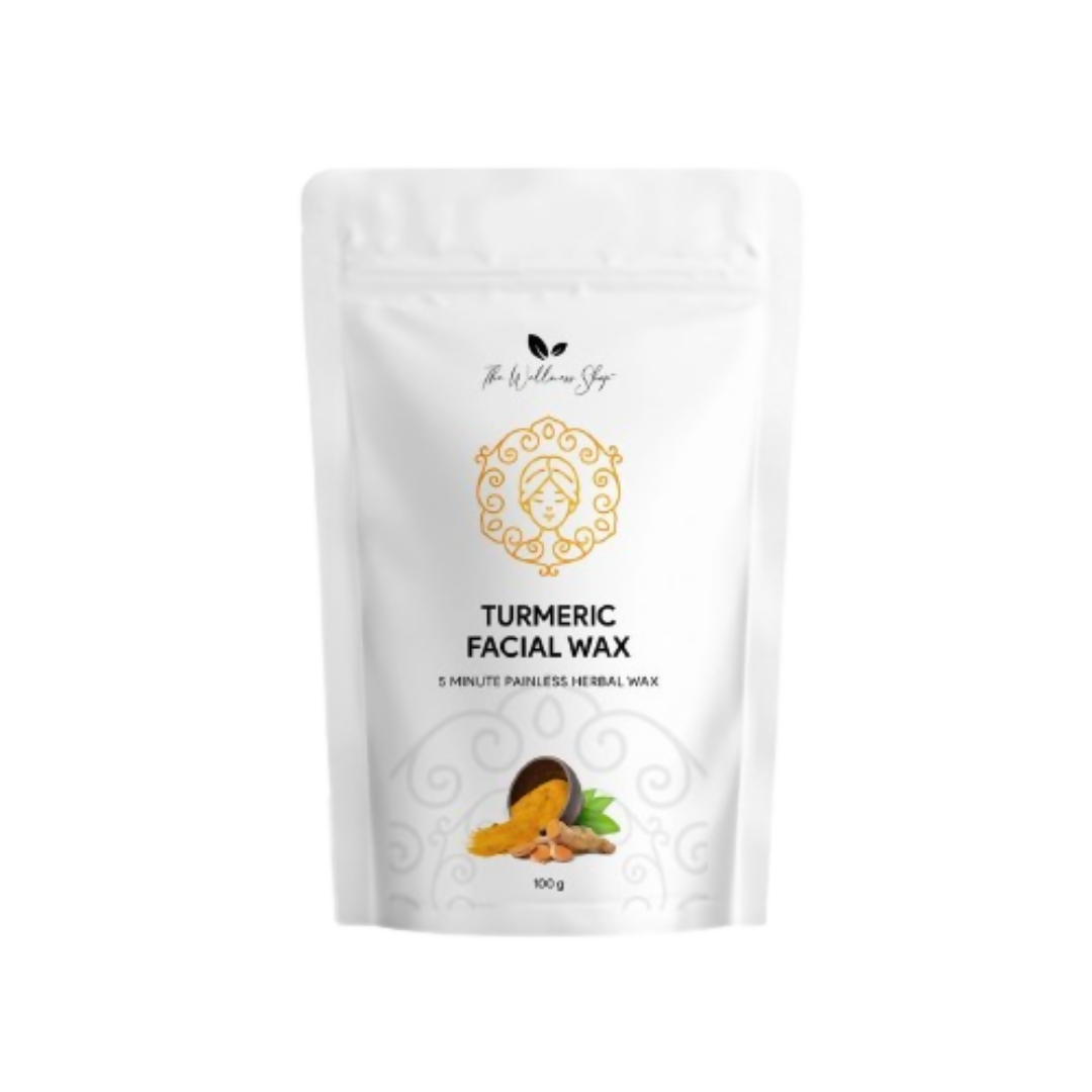 The Wellness Shop Turmeric Facial Wax Powder - Distacart