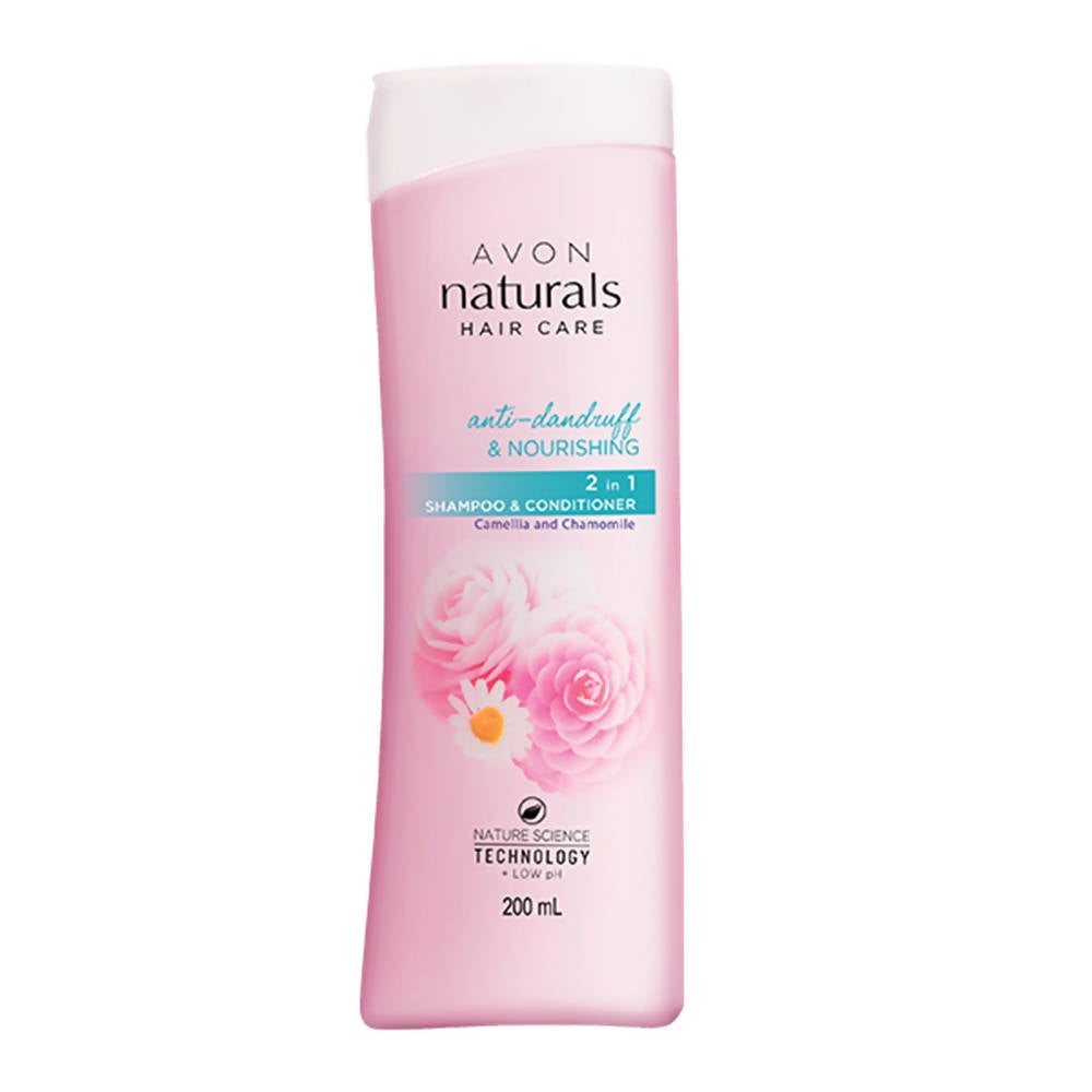 Avon Camellia And Chamomile Anti-Dandruff 2-In-1 Shampoo & Conditioner - Distacart