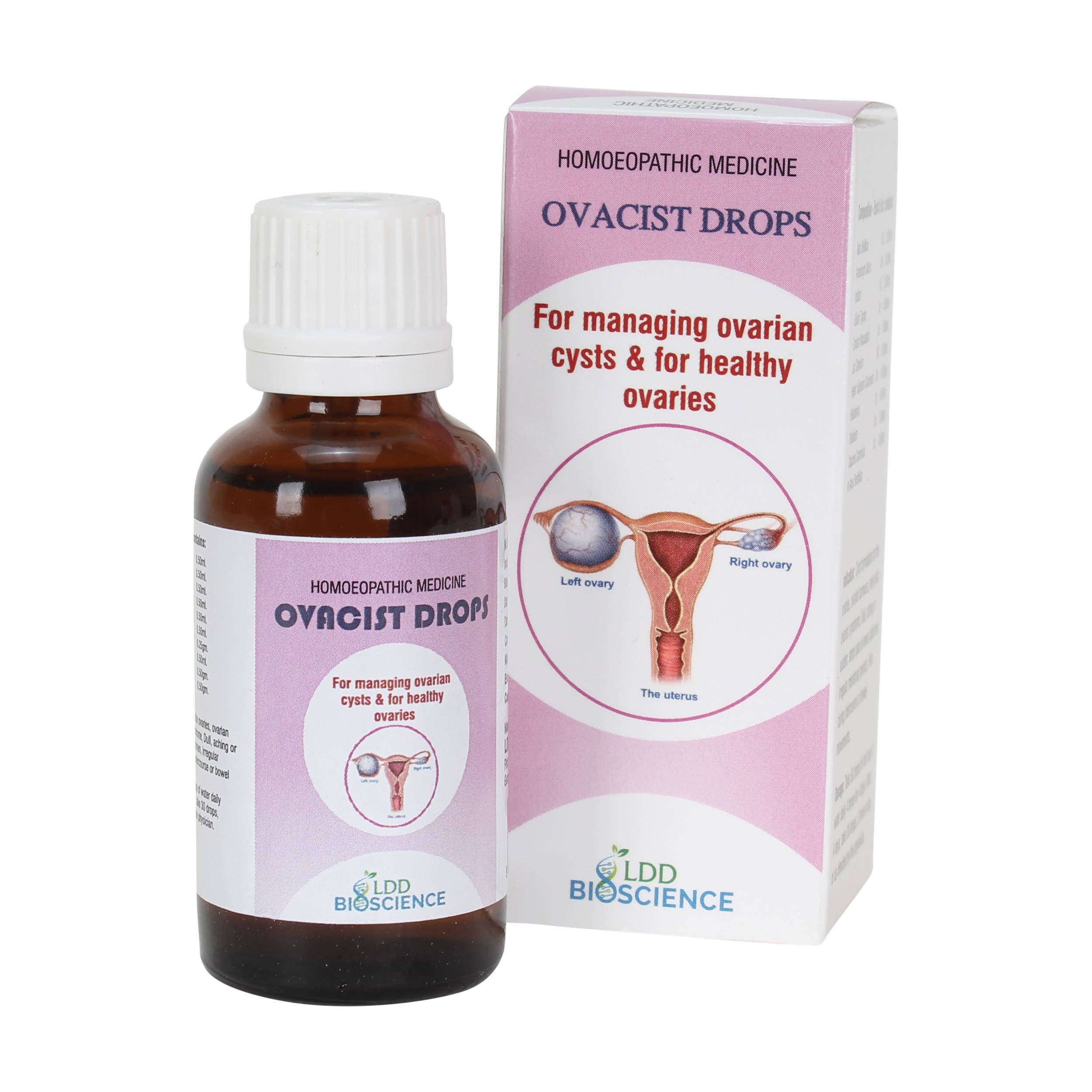LDD Bioscience Homeopathy Ovacist Drops