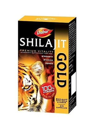 Dabur Shilajit Gold- 20 Capsules