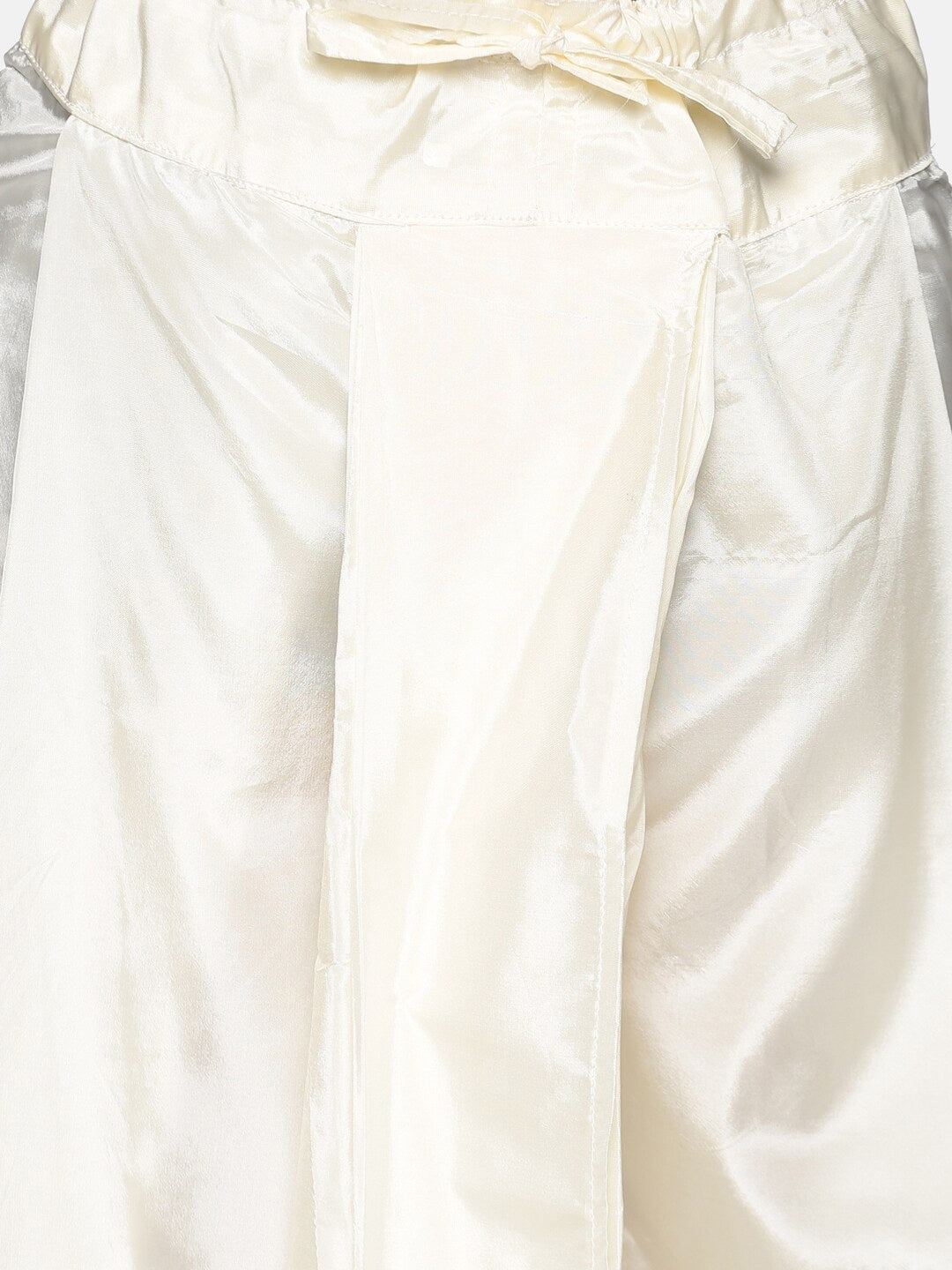 Sethukrishna Boys Gold-Toned & Off White Woven Design Kurta with Dhoti Pants - Distacart