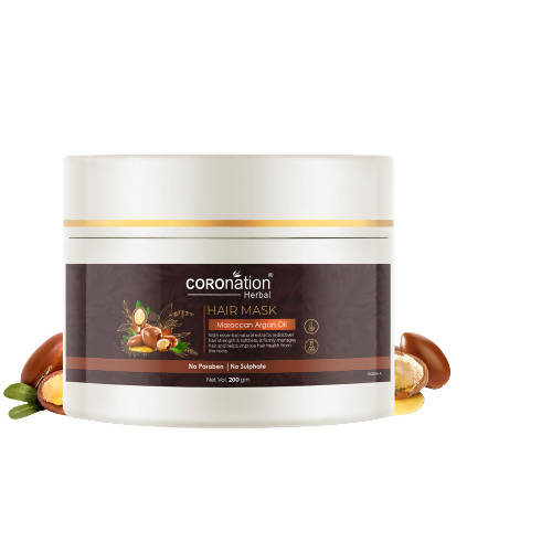 Coronation Herbal Moroccan Argan Oil Hair Mask - Distacart