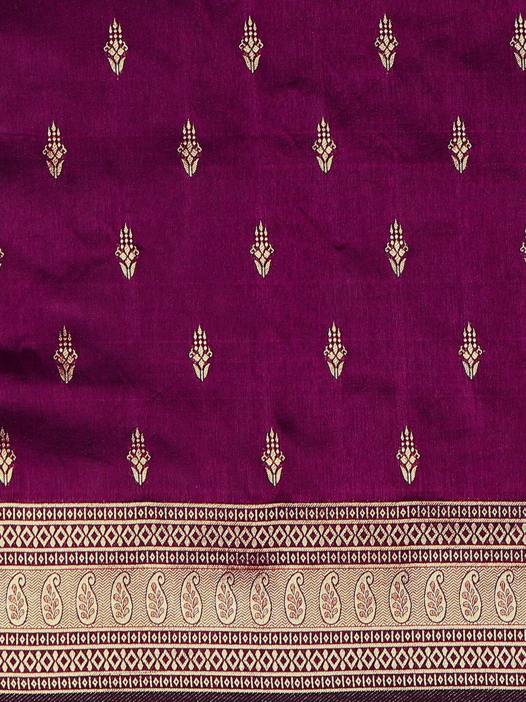 Mitera Woven Design Zari Silk Blend Banarasi Saree - Distacart