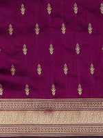 Thumbnail for Mitera Woven Design Zari Silk Blend Banarasi Saree - Distacart