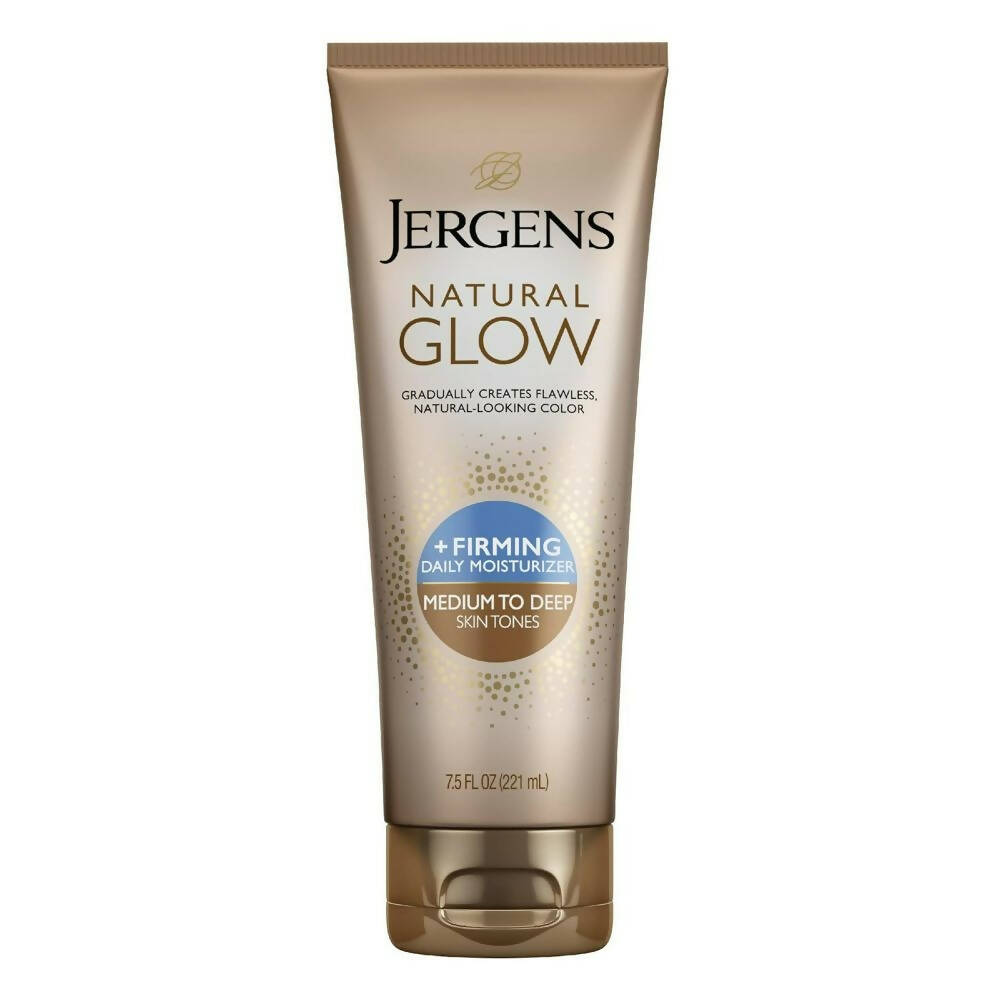 Jergens Natural Glow Daily Moisturizer Firming Medium to Tan Skin Tones - Distacart