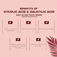 Thumbnail for Glamveda Men Glycolic Acid & Salicylic Acid Anti Acne Face Wash - Distacart