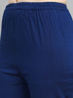 Thumbnail for Kalini Ethnic Motifs Embroidered Sequined Zari Kurta with Trousers & Dupatta - Distacart