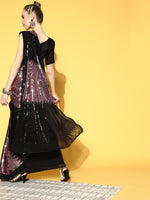 Thumbnail for Mitera Embellished Saree with Solid Border - Distacart
