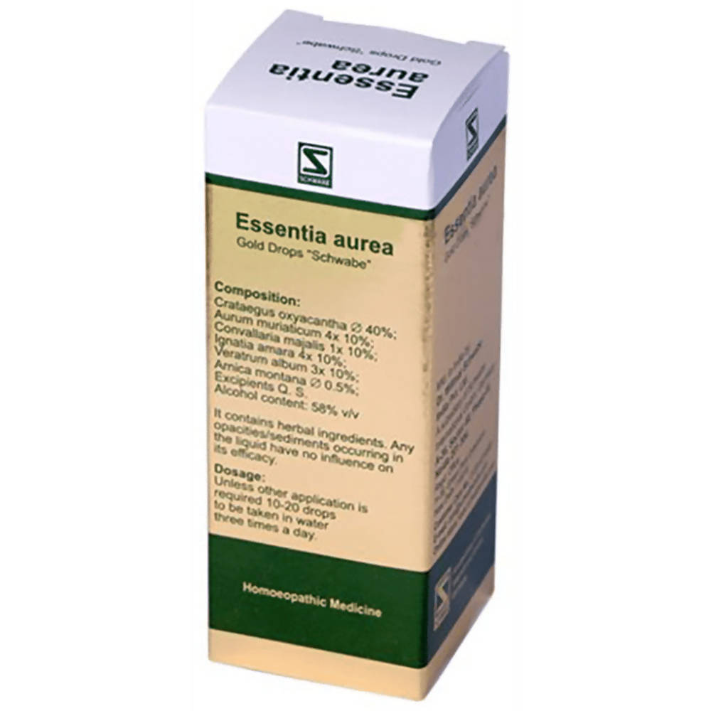 Dr. Willmar Schwabe India Essentia Aurea Gold Drop - Distacart