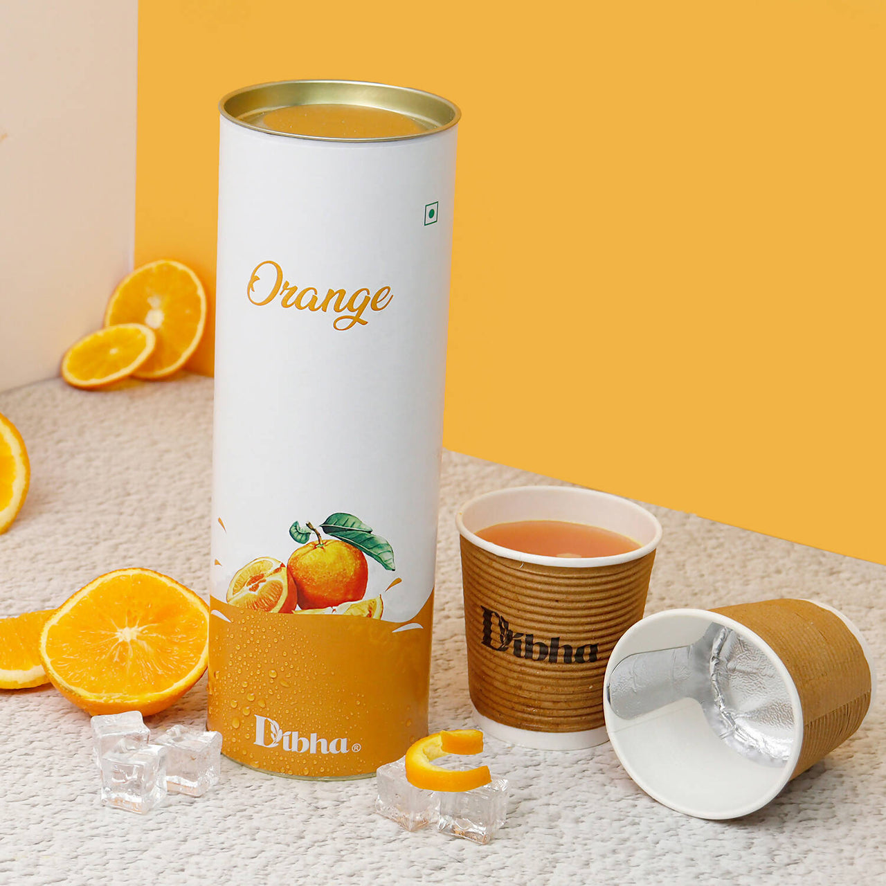 Dibha - Honest Snacking Orange Instant Drink Premix - Distacart