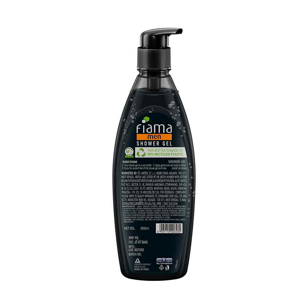 Fiama Deep Clean Shower Gel With Charcoal And Grapefruit - Distacart