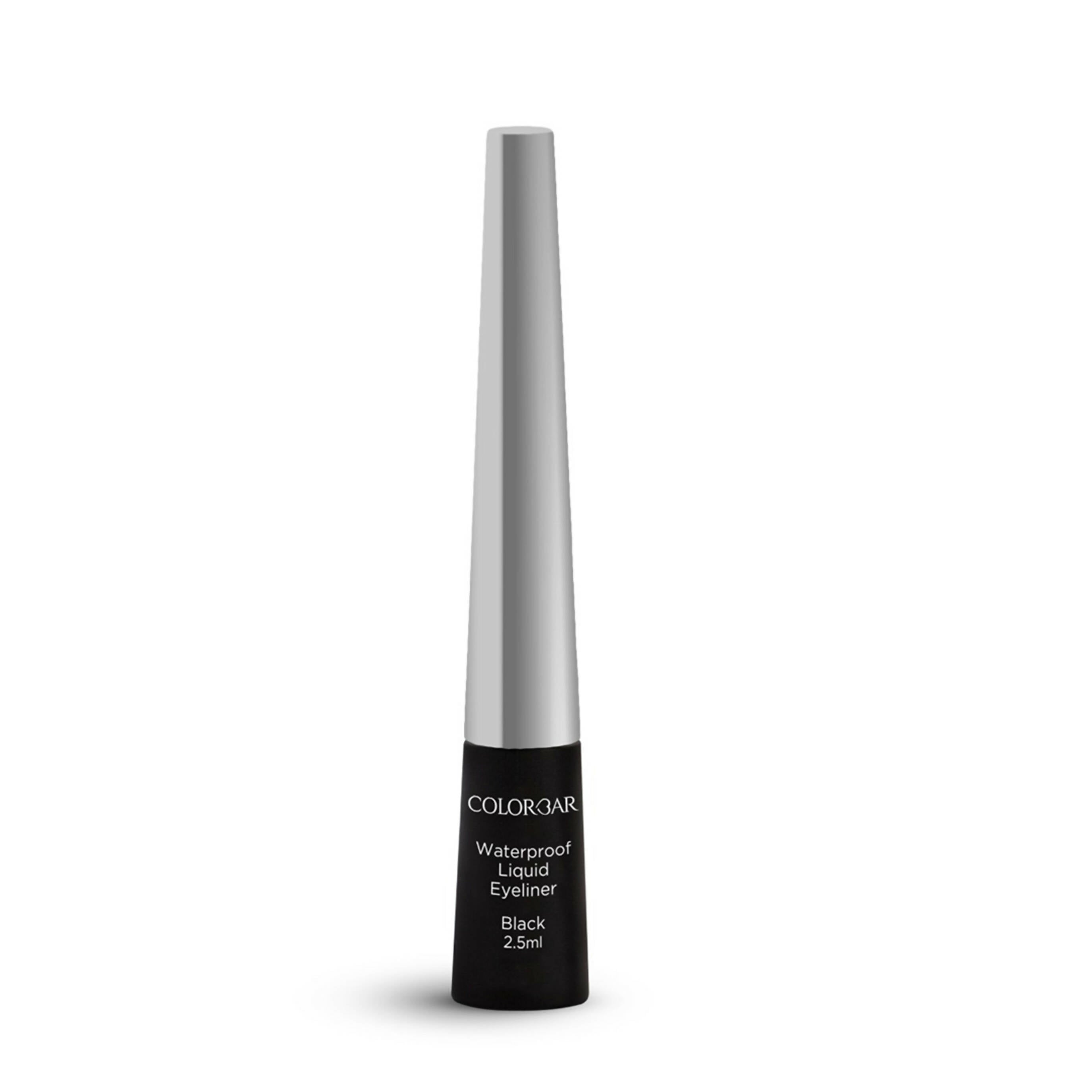 Colorbar Precision Waterproof Eyeliner (With Shiny Silver Cap) Eye Liner Black - Distacart