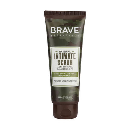 Brave Essentials Natural Intimate Scrub - Distacart